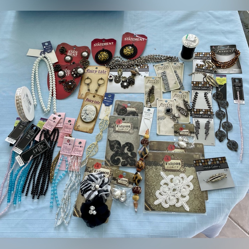 Almost ALL NEW Baubles, Beads, Shells Etc.